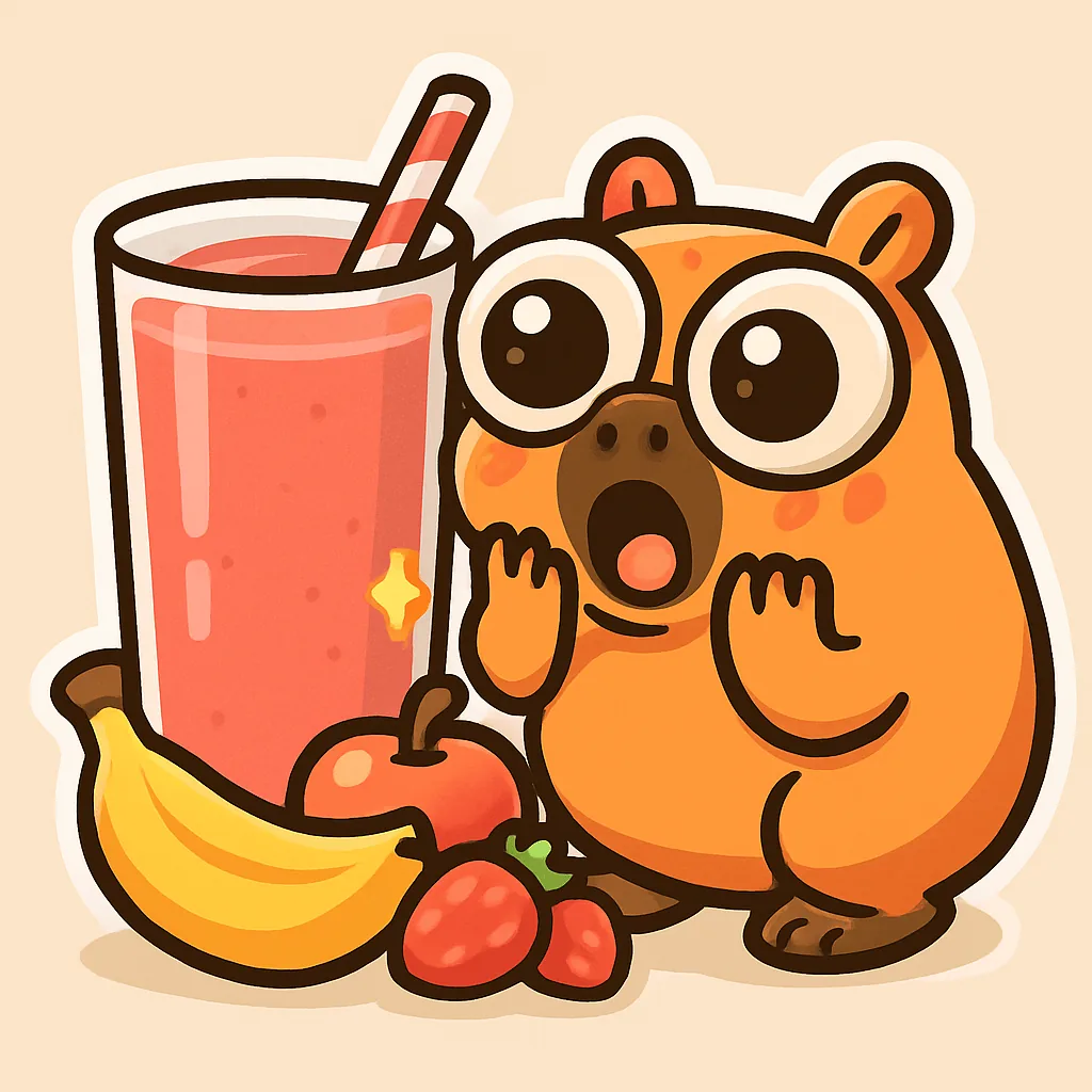 Why the smoothie scored lower than the fruit illustration