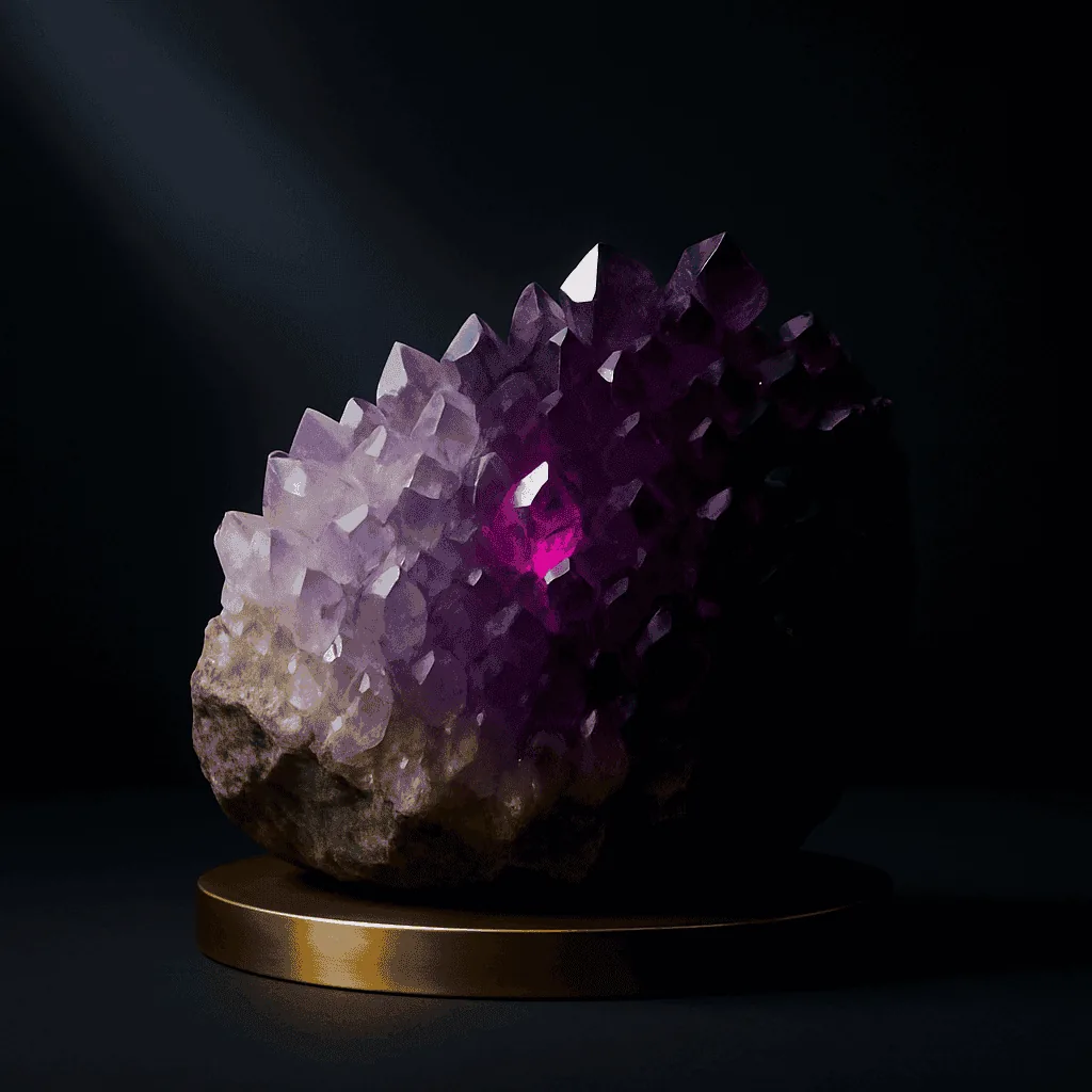 The stones that fade in direct sun illustration