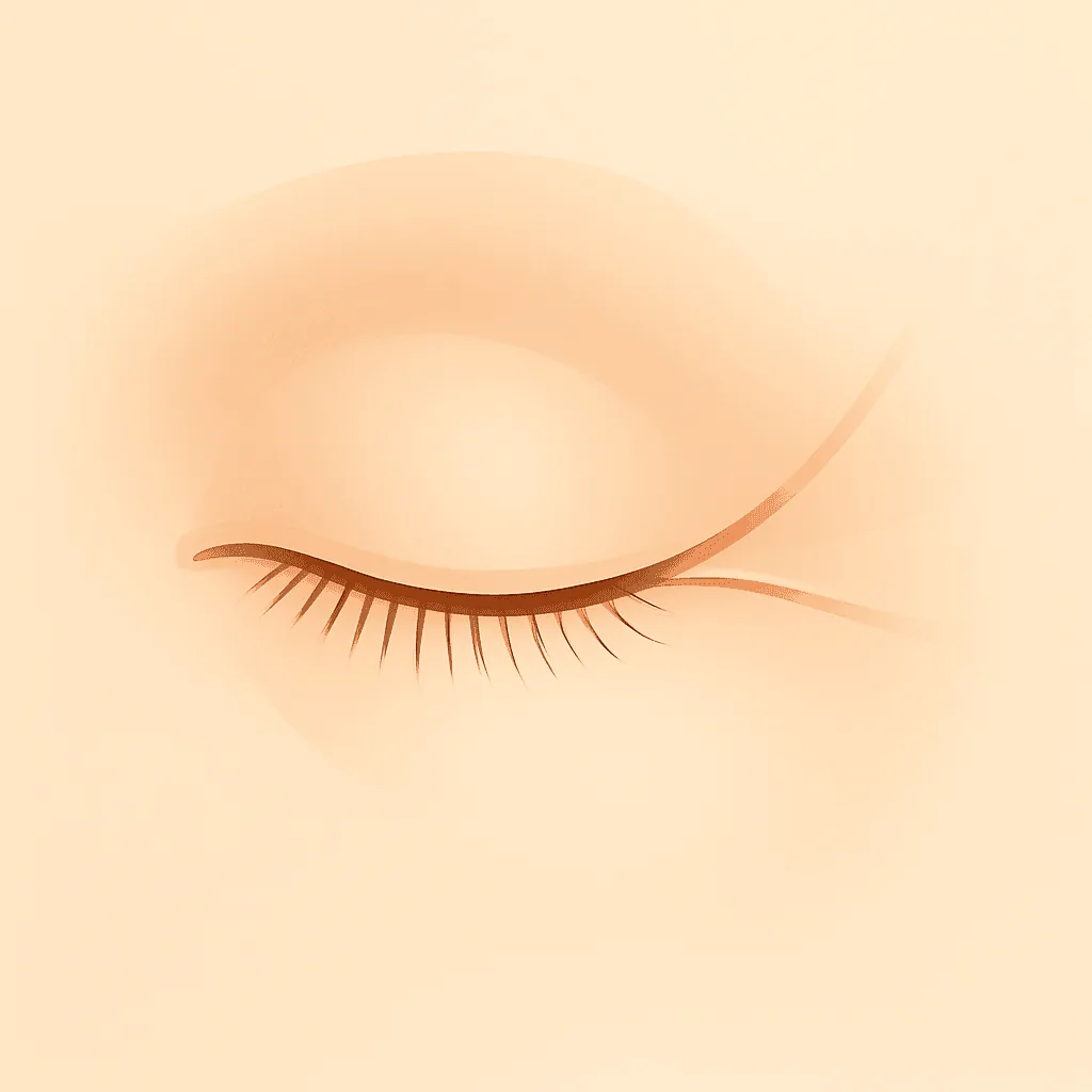 Why fine lines look deeper by evening illustration
