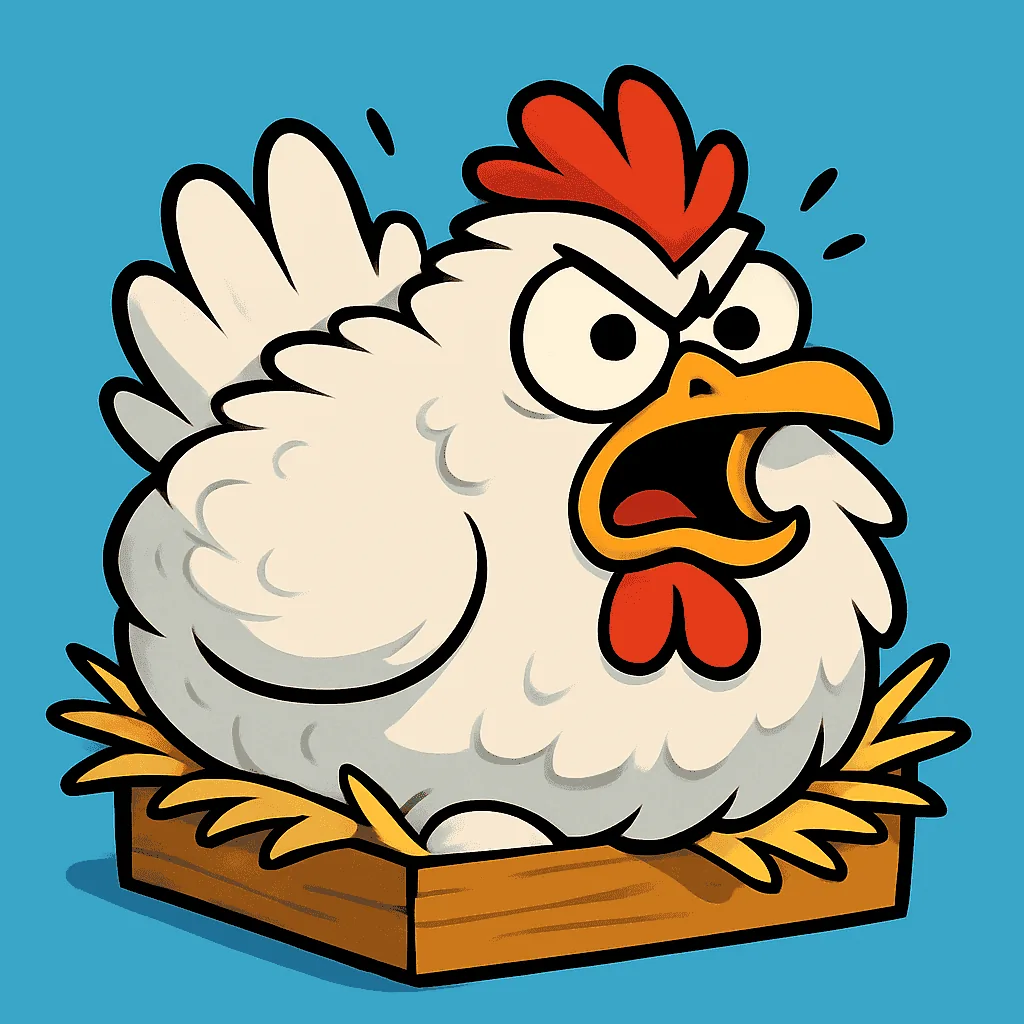 What a broody hen is asking for illustration