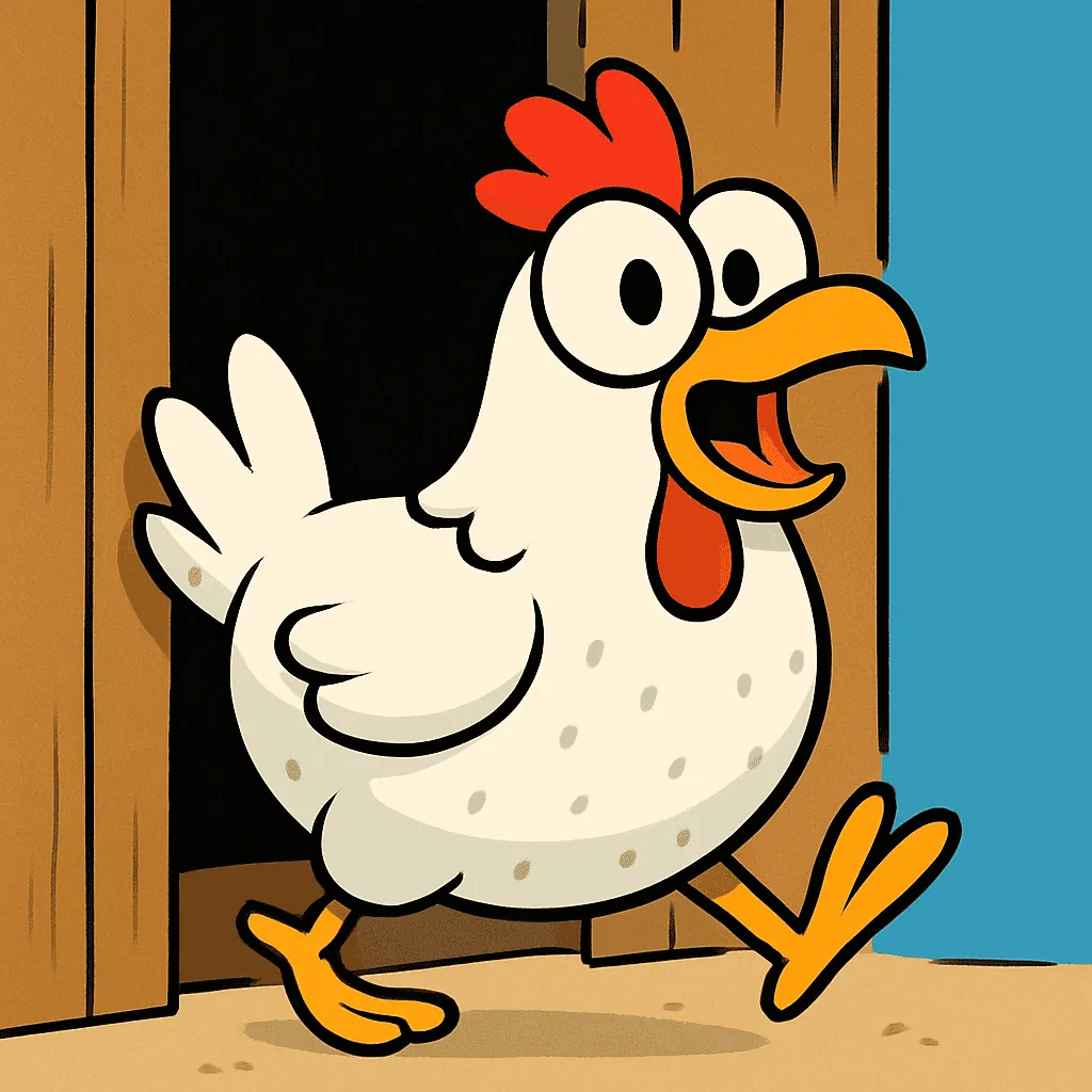 When a hen is left on her own illustration