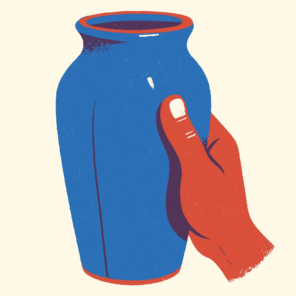 Where the seam stops illustration