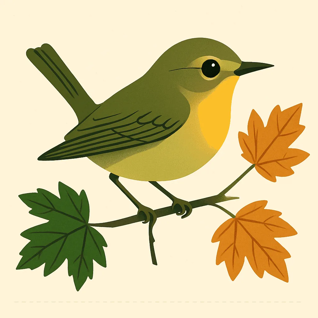 Fall migration at your window illustration